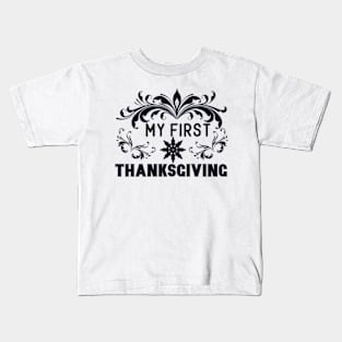 My First Thaksgiving Kids T-Shirt